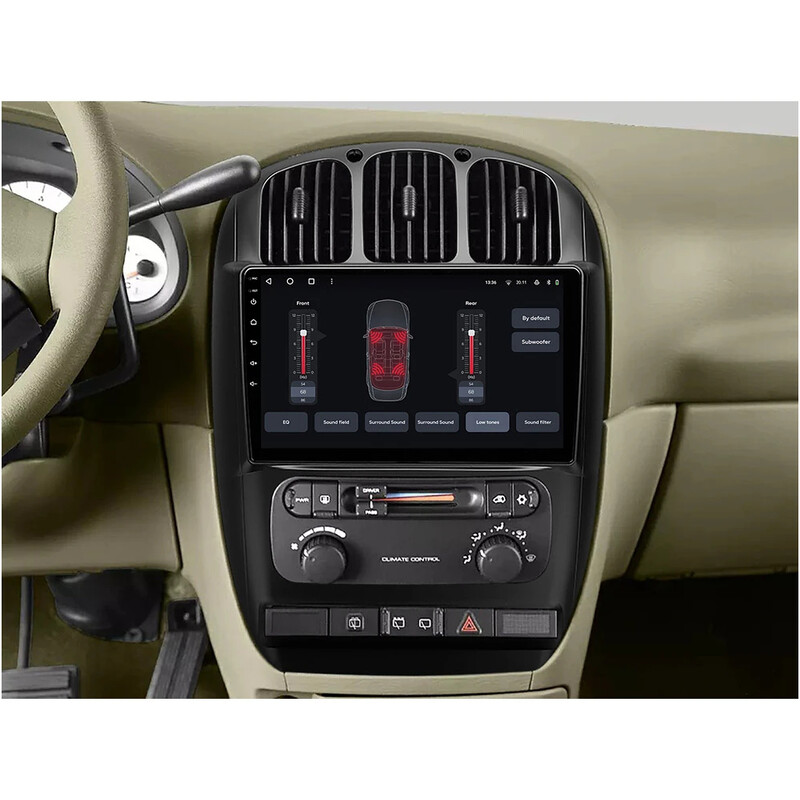Штатна магнітола Gazer T6010 Pro для Dodge Caravan IV 2000-2007 (T6010-CRS/H2-PROMAX)
