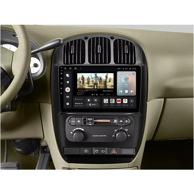 Штатна магнітола Gazer T6010 Pro для Dodge Caravan IV 2000-2007 (T6010-CRS/H2-PRO)