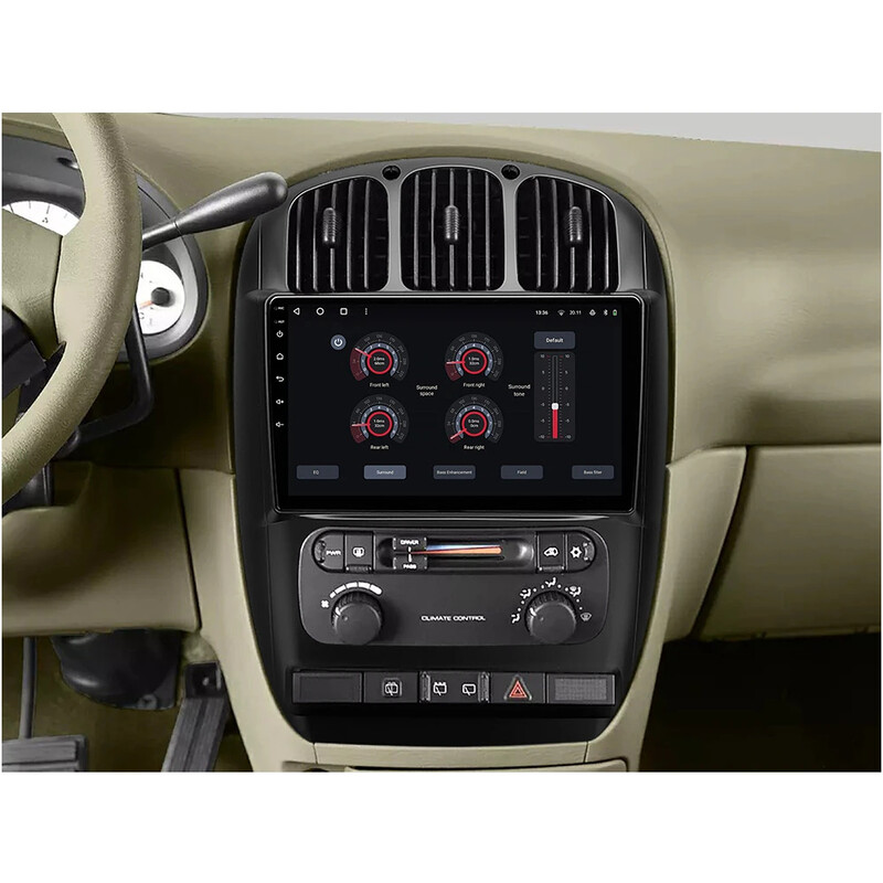 Штатна магнітола Gazer T6010 для Dodge Caravan IV 2000-2007 (T6010-CRS/H2)