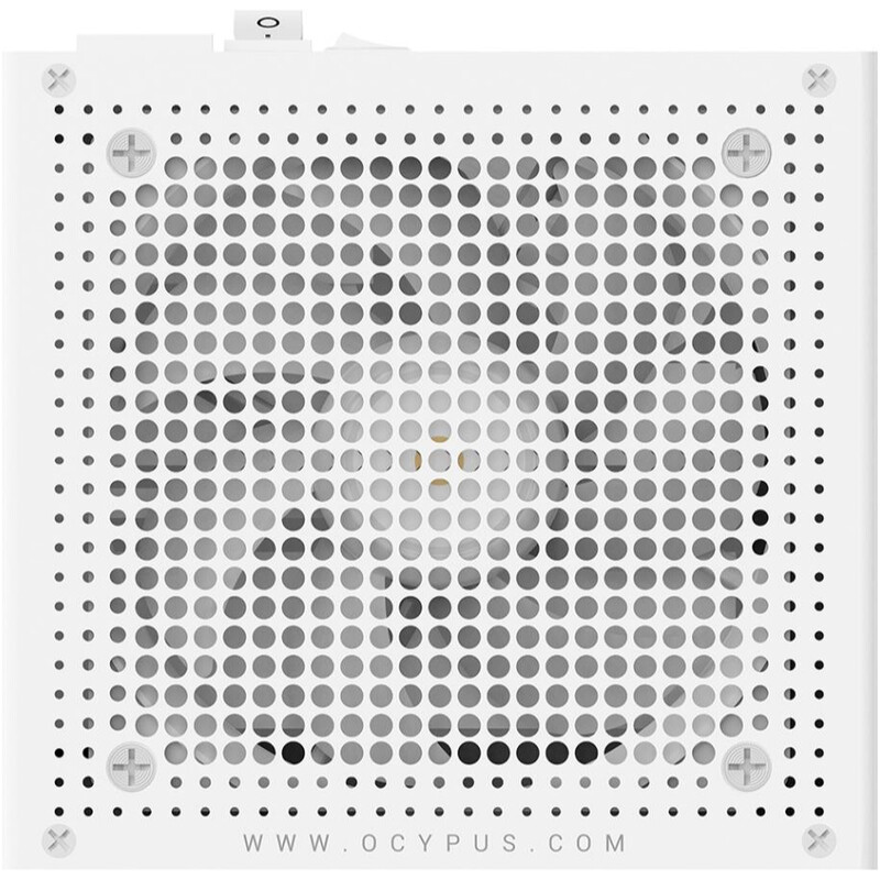 Блок живлення Ocypus Delta P850 WH 850W ATX 3.1 80+ Bronze White (DELTA-P850-B1FDWH025X-EU)