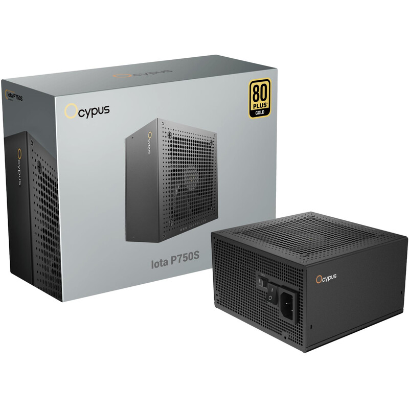 Блок живлення Ocypus Iota P750S 750W ATX 3.1 80+ Gold Black (Iota-P750S-GFFBK025X-EU)