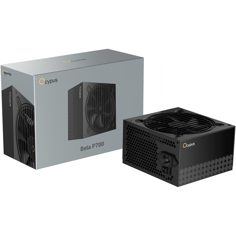 Блок живлення Ocypus Beta P700 700W ATX 2.53 Black (BETA-P700-N1HDBK024X-EU)