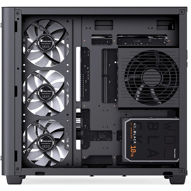 Корпус Jonsbo TK-3 Black (TK-3 Black) без БП