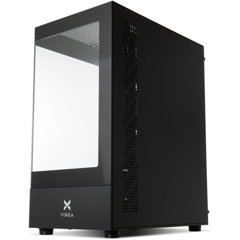 Корпус Vinga CS319B Black (CS319B) без БП