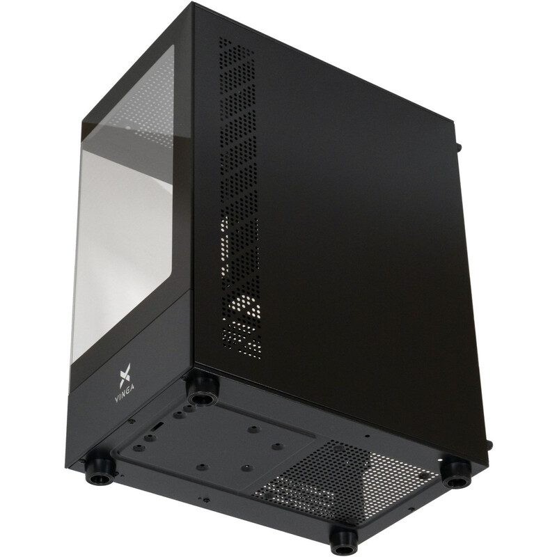 Корпус Vinga CS319B Black (CS319B) без БП