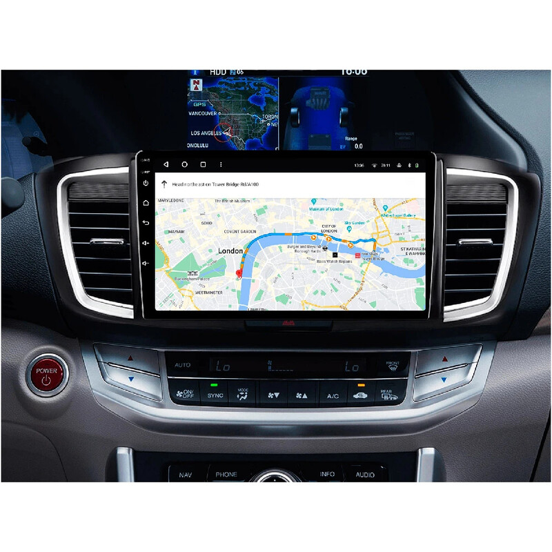 Штатна магнітола Gazer T6010 Pro для Honda Accord 9 (CR) 2012-2018 (T6010-CR-PRO)