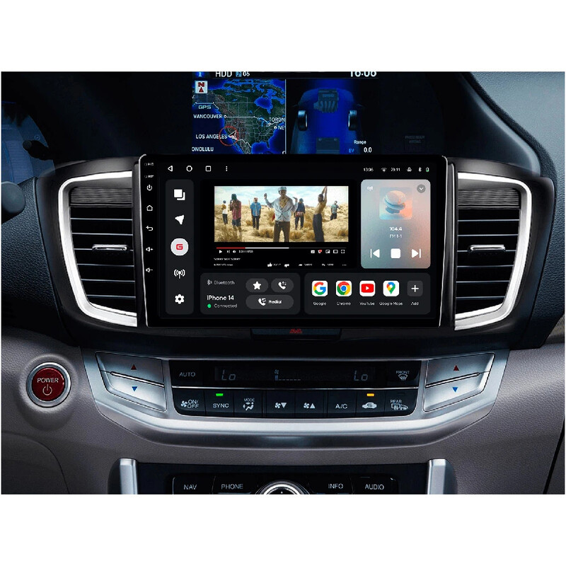 Штатна магнітола Gazer T6010 Pro для Honda Accord 9 (CR) 2012-2018 (T6010-CR-PRO)
