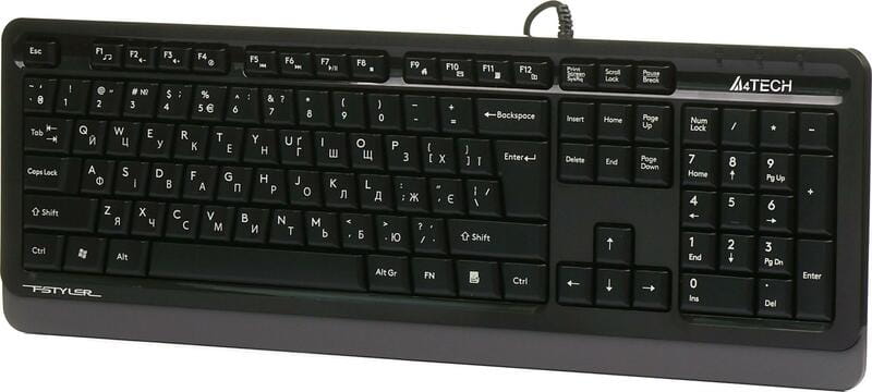 Клавіатура A4Tech Fstyler FKS10 Grey