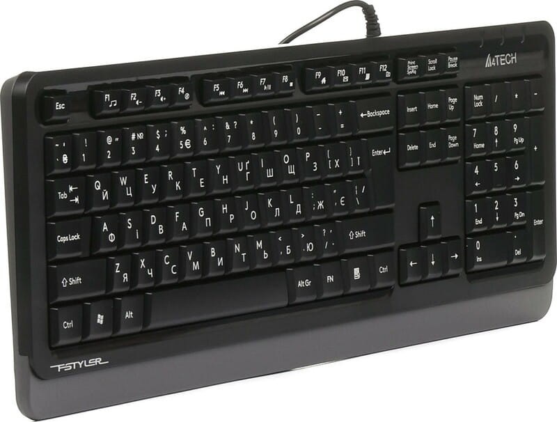 Клавіатура A4Tech Fstyler FKS10 Grey