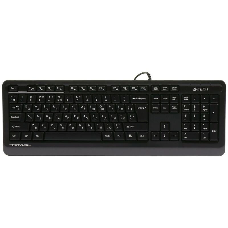Клавіатура A4Tech Fstyler FKS10 Grey