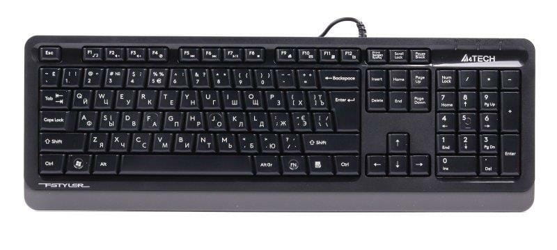 Клавіатура A4Tech Fstyler FKS10 Grey