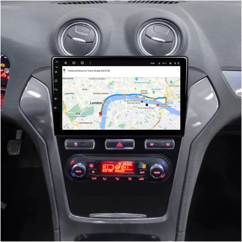Штатна магнітола Gazer T6010 Pro для Ford Mondeo IV 2011-2014 (T6010-CD350-PRO)
