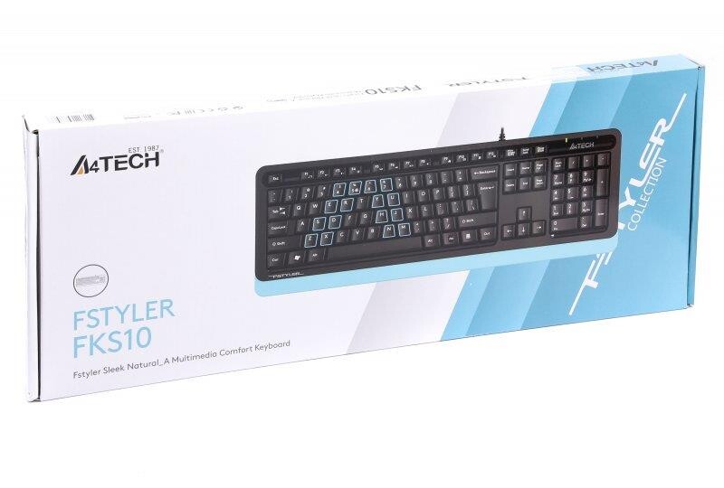Клавиатура A4Tech Fstyler FKS10 Blue