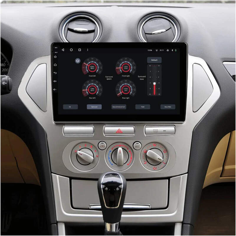 Штатна магнітола Gazer T6010 для Ford Mondeo III 2006-2010 (T6010-CD345)