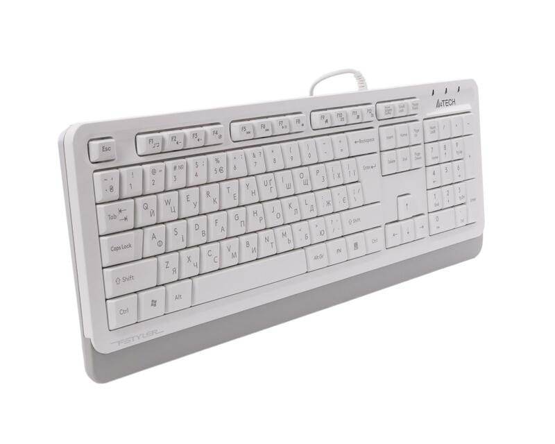 Клавіатура A4Tech Fstyler FKS10 White