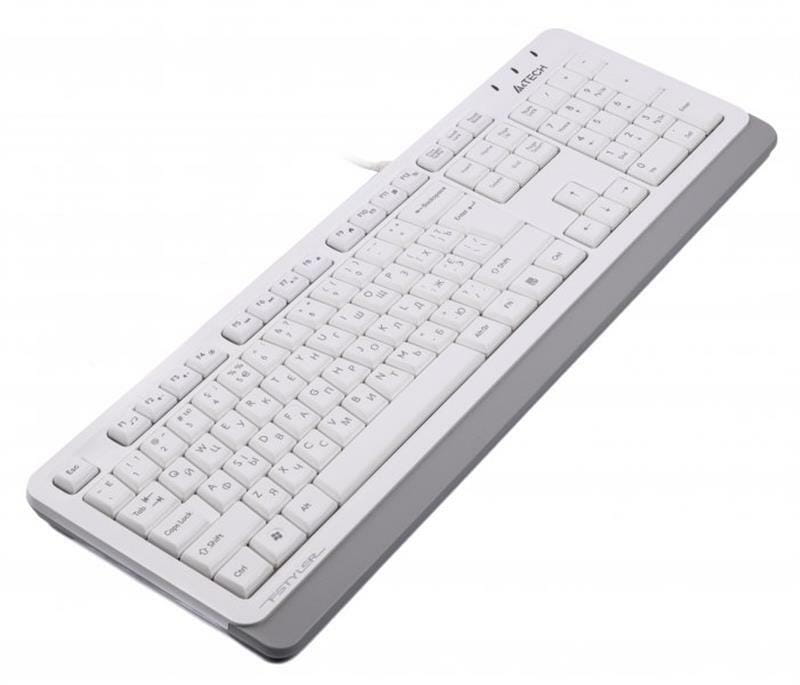 Клавиатура A4Tech Fstyler FKS10 White