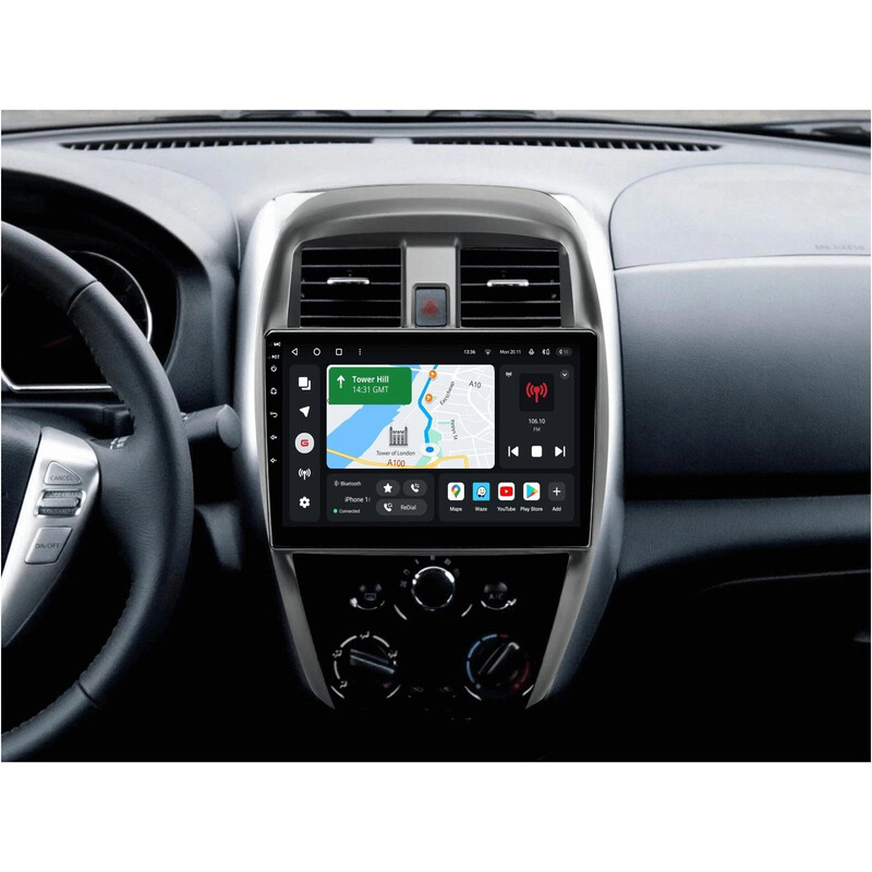Штатна магнітола Gazer T6010 для Nissan Sunny 2014-2016 (T6010-C17F)