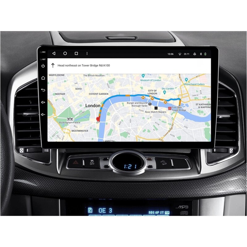 Штатна магнітола Gazer T6010 Pro для Chevrolet Captiva I 2011-2016 (T6010-C140-PROMAX)