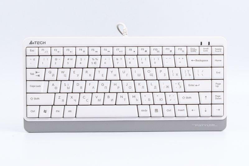 Клавиатура A4Tech Fstyler FKS11 White