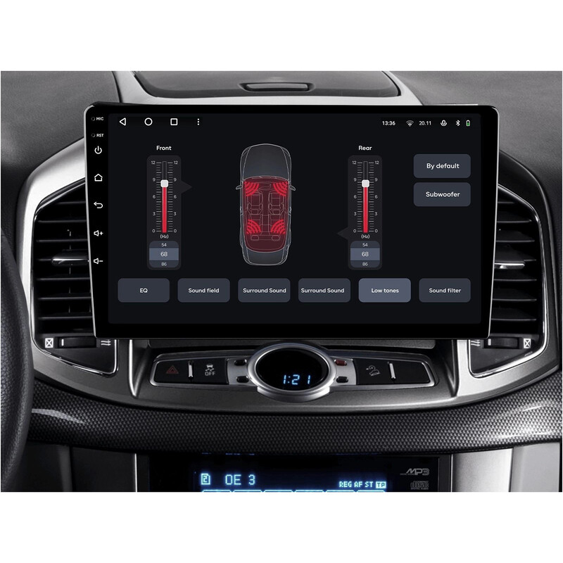 Штатна магнітола Gazer T6010 для Chevrolet Captiva I 2011-2016 (T6010-C140)