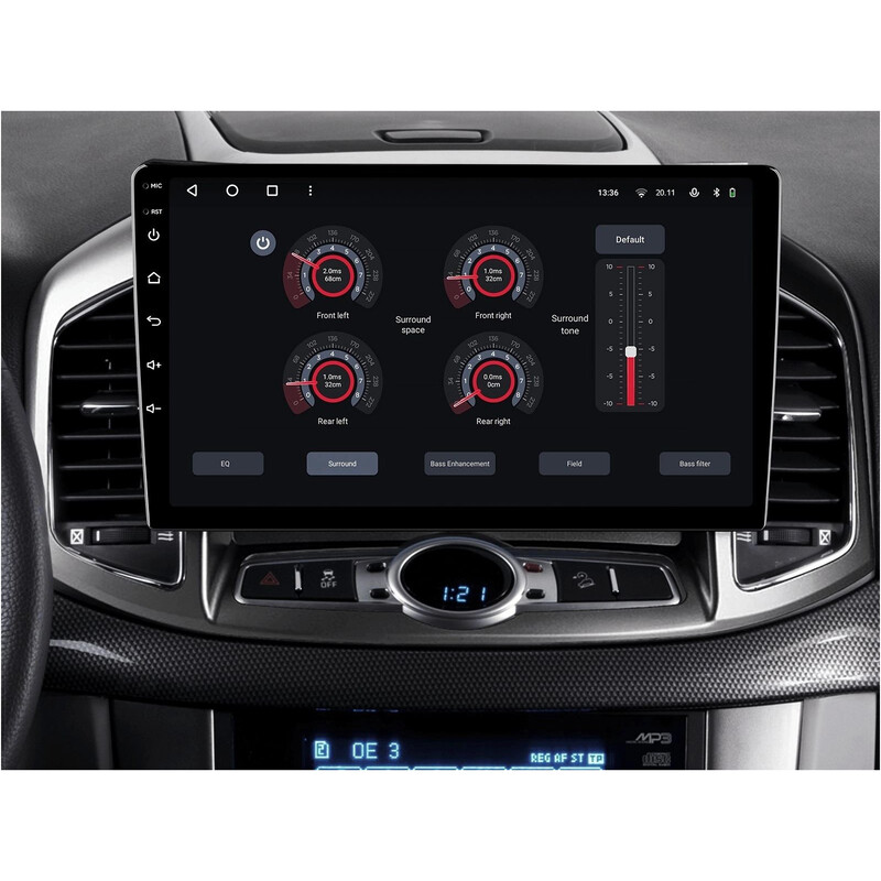 Штатна магнітола Gazer T6010 для Chevrolet Captiva I 2011-2016 (T6010-C140)