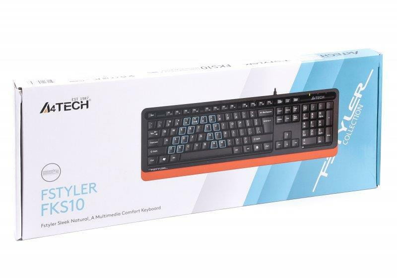 Клавиатура A4Tech Fstyler FKS10 Orange