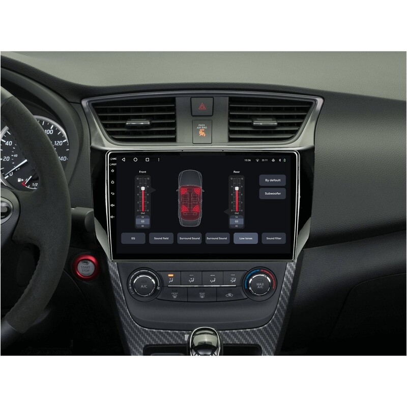 Штатна магнітола Gazer T6010 Pro для Nissan Sentra 2012-2017 (T6010-B17-PRO)