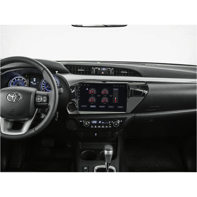 Штатна магнітола Gazer T6010 Pro Max для Toyota Hilux (AN120) 2015-2020 (T6010-AN120-PROMAX)