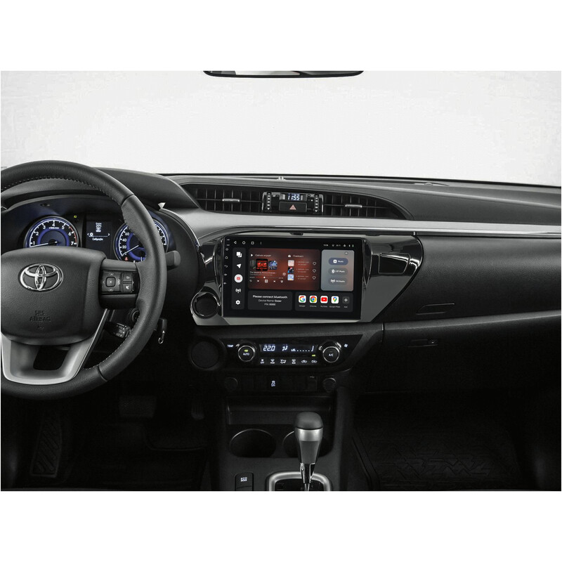 Штатна магнітола Gazer T6010 Pro Max для Toyota Hilux (AN120) 2015-2020 (T6010-AN120-PROMAX)