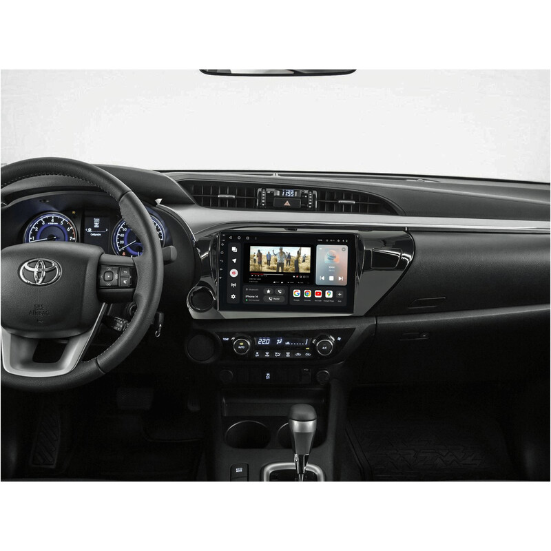 Штатна магнітола Gazer T6010 Pro для Toyota Hilux (AN120) 2015-2020 (T6010-AN120-PRO)