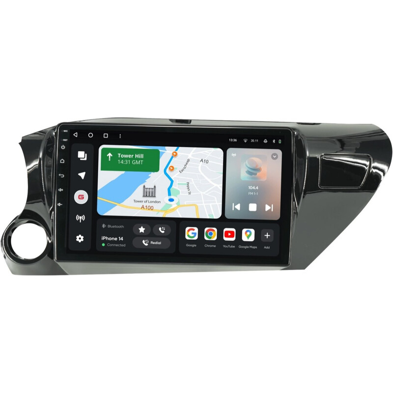 Штатна магнітола Gazer T6010 для Toyota Hilux (AN120) 2015-2020 (T6010-AN120)