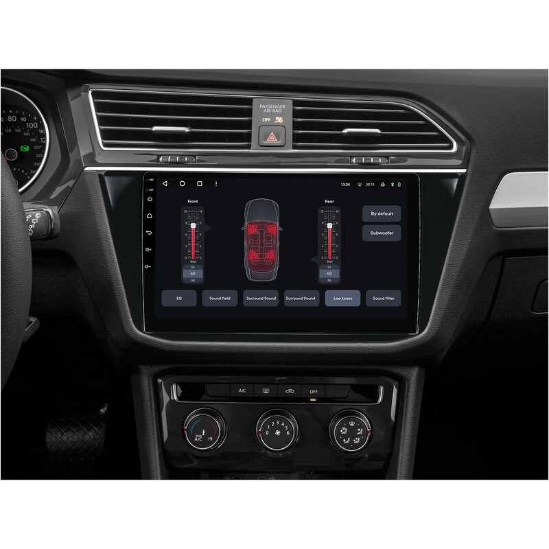 Штатна магнітола Gazer T6010 Pro для Volkswagen Tiguan II (AD) 2016-2022 (T6010-AD/L-PRO)