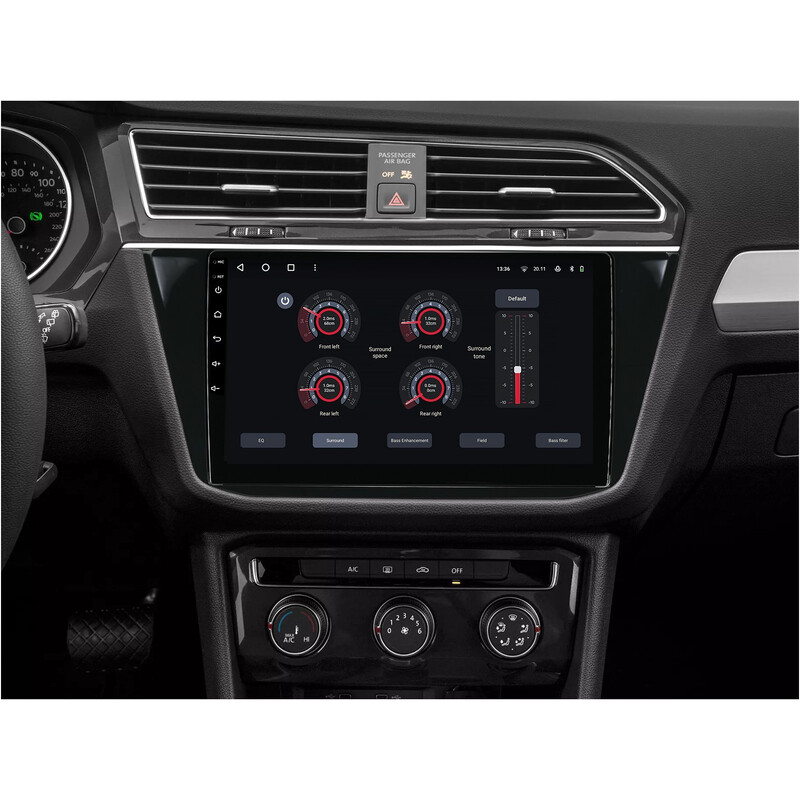 Штатна магнітола Gazer T6010 для Volkswagen Tiguan II (AD) 2016-2022 (T6010-AD/H)
