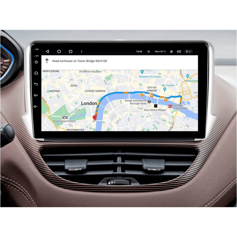 Штатна магнітола Gazer T6010 Pro Max для Peugeot 2008 I, 208, 2013-2020 (T6010-A94F-PROMAX)