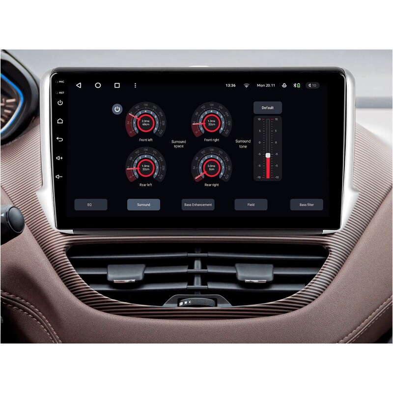 Штатна магнітола Gazer T6010 для Peugeot 2008 I, 208, 2013-2020 (T6010-A94F)