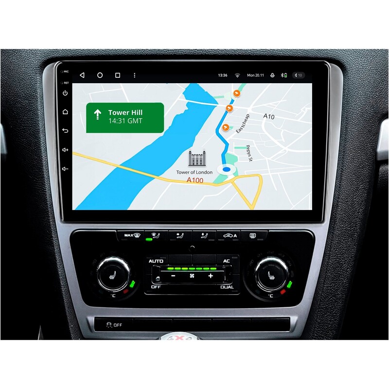 Штатна магнітола Gazer T6010 Pro для Skoda Octavia II A5 (1Z) 2008-2013 (T6010-1Z-PRO)