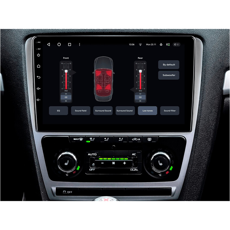 Штатна магнітола Gazer T6010 Pro для Skoda Octavia II A5 (1Z) 2008-2013 (T6010-1Z-PRO)