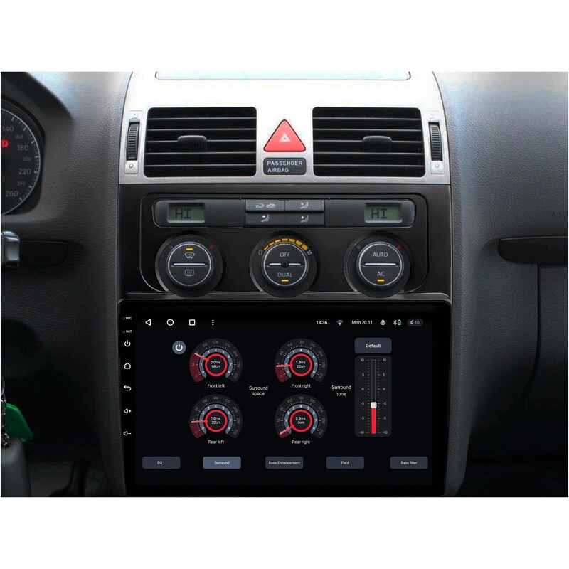 Штатна магнітола Gazer T6010 Pro Max для Volkswagen Touran I (1T) 2003-2010 (T6010-1T-PROMAX)