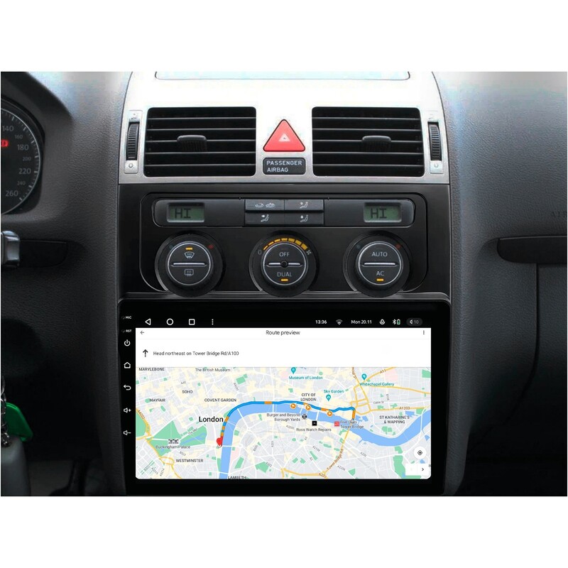 Штатна магнітола Gazer T6010 Pro для Volkswagen Touran I (1T) 2003-2010 (T6010-1T-PRO)
