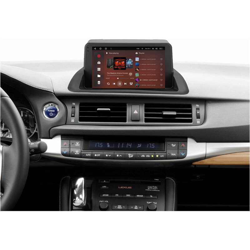 Штатна магнітола Gazer T6009 Pro Max для Lexus CT, CT200, CT200h 2010-2018 (T6009-ZWA10-PROMAX)
