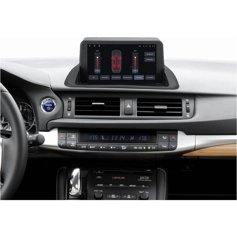 Штатна магнітола Gazer T6009 Pro Max для Lexus CT, CT200, CT200h 2010-2018 (T6009-ZWA10-PROMAX)