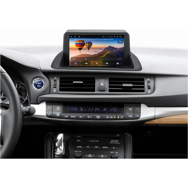 Штатна магнітола Gazer T6009 Pro Max для Lexus CT, CT200, CT200h 2010-2018 (T6009-ZWA10-PROMAX)