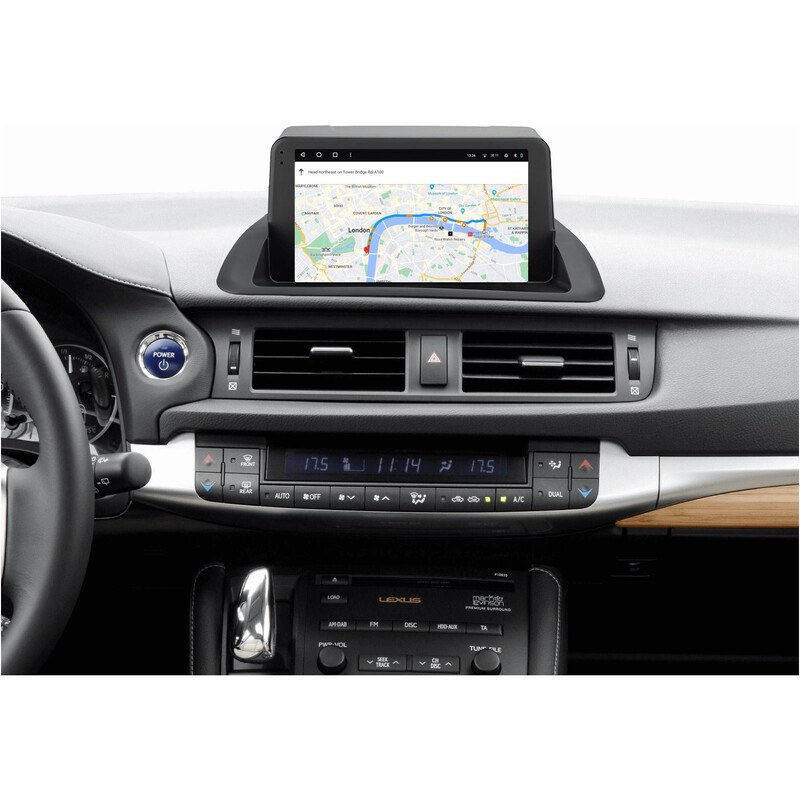 Штатна магнітола Gazer T6009 Pro Max для Lexus CT, CT200, CT200h 2010-2018 (T6009-ZWA10-PROMAX)