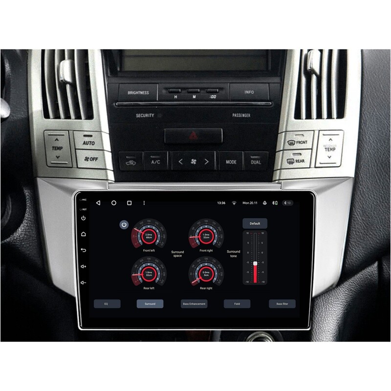 Штатна магнітола Gazer T6009 для Lexus RX300, RX330, RX350, RX400H 2003-2009 (T6009-XU301)
