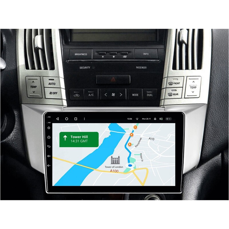 Штатна магнітола Gazer T6009 для Lexus RX300, RX330, RX350, RX400H 2003-2009 (T6009-XU301)