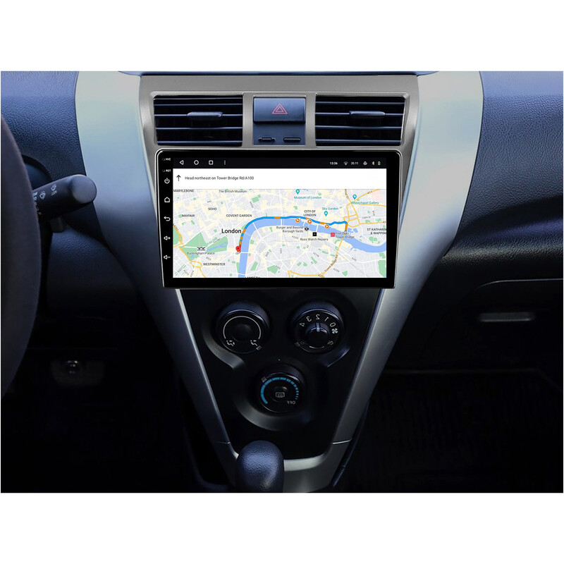 Штатна магнітола Gazer T6009 Pro Max для Toyota Vios II (XP90) 2007-2013 (T6009-XP90V-PROMAX)