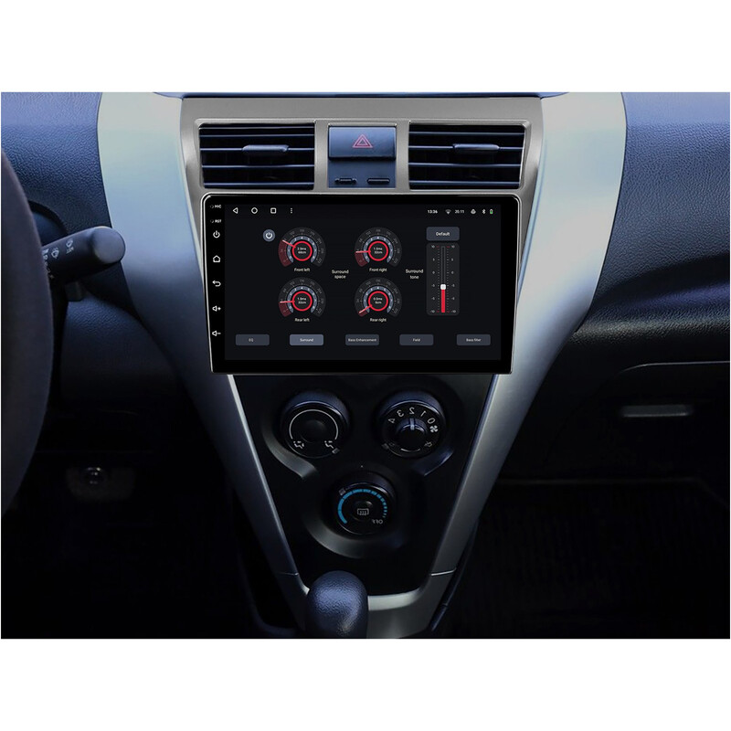 Штатна магнітола Gazer T6009 Pro Max для Toyota Vios II (XP90) 2007-2013 (T6009-XP90V-PROMAX)