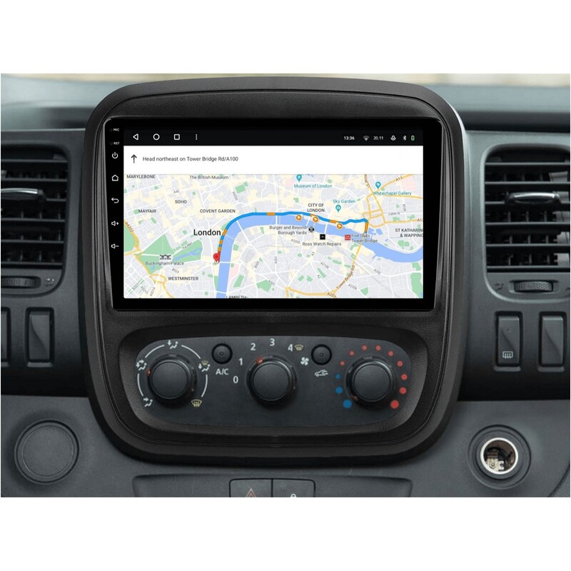 Штатна магнітола Gazer T6009 для Renault Trafic III 2014-2021 (T6009-X822)