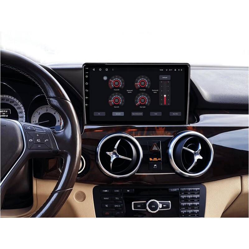 Штатна магнітола Gazer T6009 Pro для Mercedes-Benz GLK-Class X204 2012-2015 (T6009-X204-PRO)