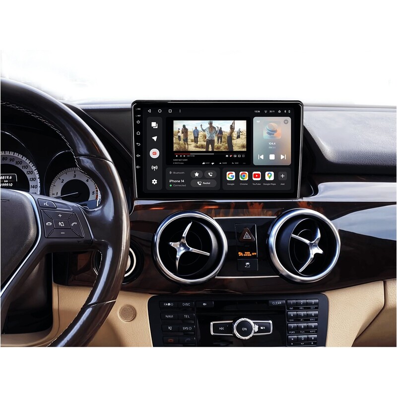 Штатна магнітола Gazer T6009 Pro для Mercedes-Benz GLK-Class X204 2012-2015 (T6009-X204-PRO)